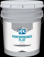 PPG PERFORMANCE FLAT Wall & Ceiling Paint 5-Gallon