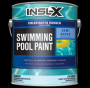 INSL-X Chlorinated Rubber Pool Paint Aquamarine, 1-Gallon