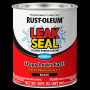 Rust Oleum Leak Seal Brush Coating Black, Quart