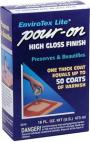 Pour-On High Gloss Finish, Pint Kit (4 sq ft)