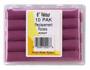 Allpro Purple Velour 6" Roller Covers, 10-Pack