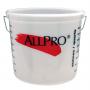 Allpro 10-Quart Clear Plastic Pail