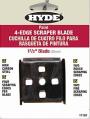 Hyde 1-1/2" 4-Edge Blade